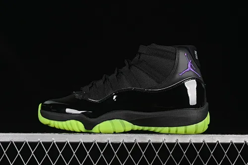 All categories Air Jordan Jordan series basketball shoes Air Jordan 11 Air Jordan 11 Retro AJ11 Joe 11 black avocado green CT8012-003